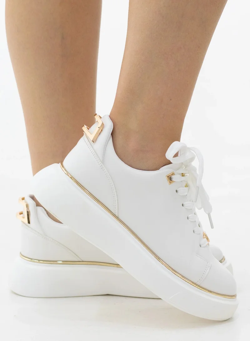 LAMARAPARIS CAROL LACE-UP CASUAL SNEAKER